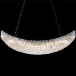 D0098 Dutti LED Crystal Sailboat Modern Chandelier for Dining Room, Ballroom, Showroom, Lobby, Restaurant