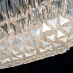 D0098 Dutti LED Crystal Sailboat Modern Chandelier for Dining Room, Ballroom, Showroom, Lobby, Restaurant