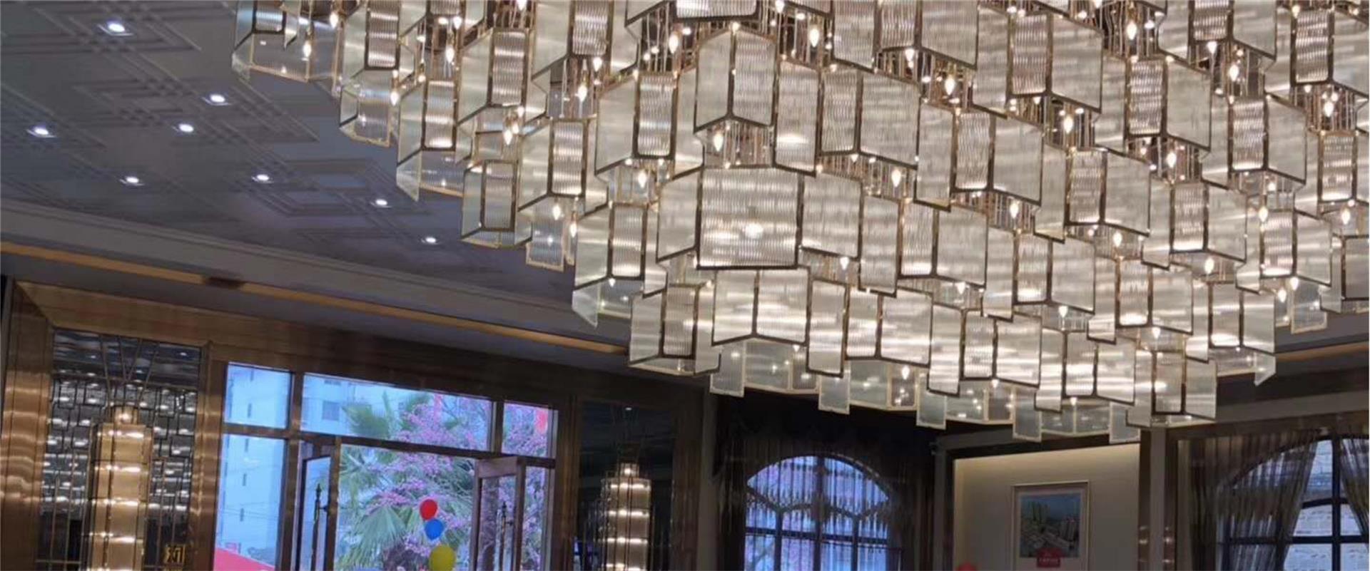 DUTTI LED Iraq Chandelier Modern Unique Custom Pendant Ceiling Lighting Fixtures Non-standard OEM ODM Glass Crystal Best Price